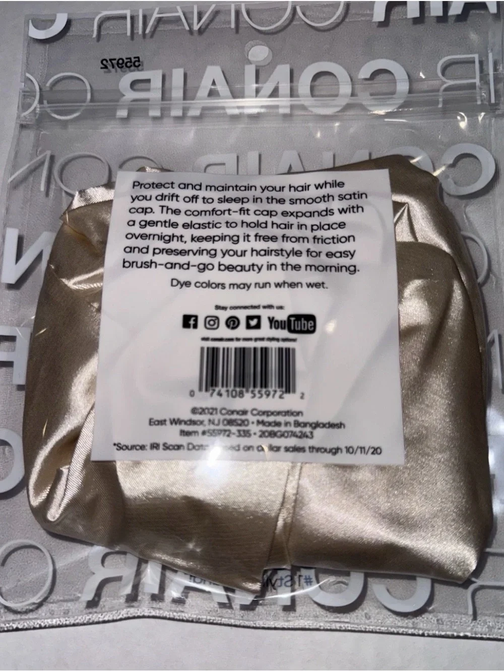 Conair sleep cover